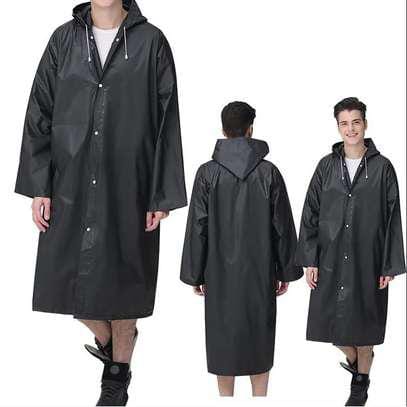 Long EVA Material Plastic Raincoat Waterproof Rain Coat Adults