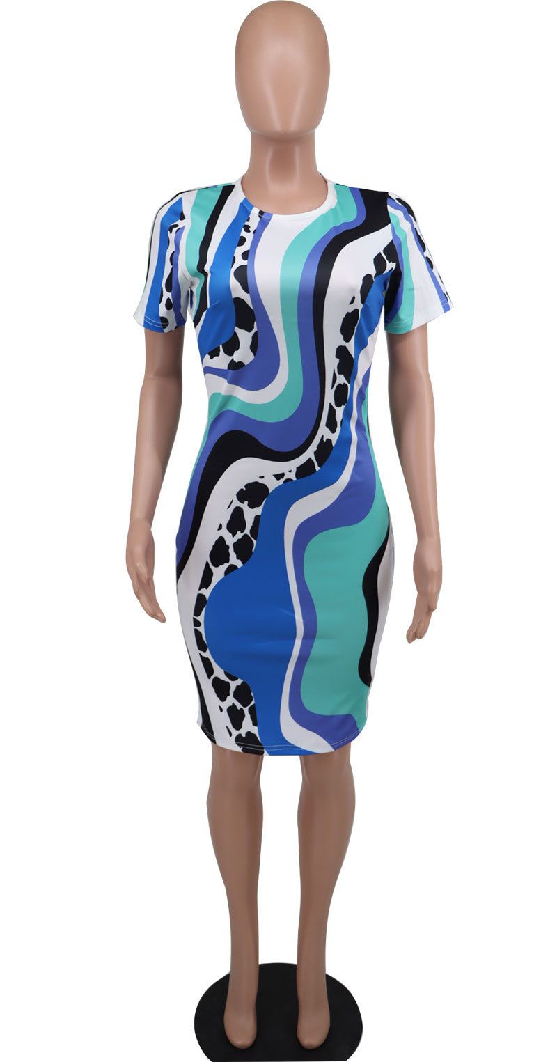 Women's Dresses Spring New Short Sleeve Skirt Premium Feeling Slim Dresses