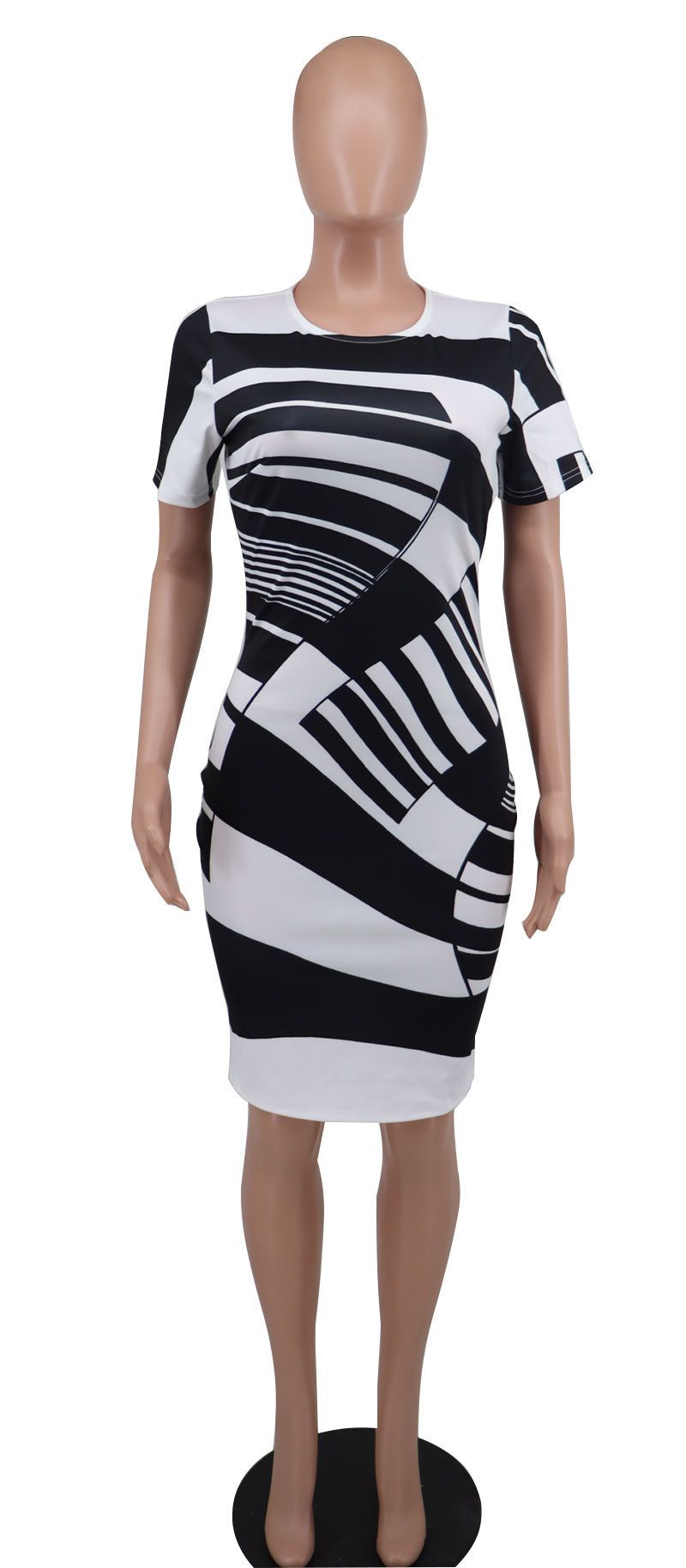 Women's Dresses Spring New Short Sleeve Skirt Premium Feeling Slim Dresses