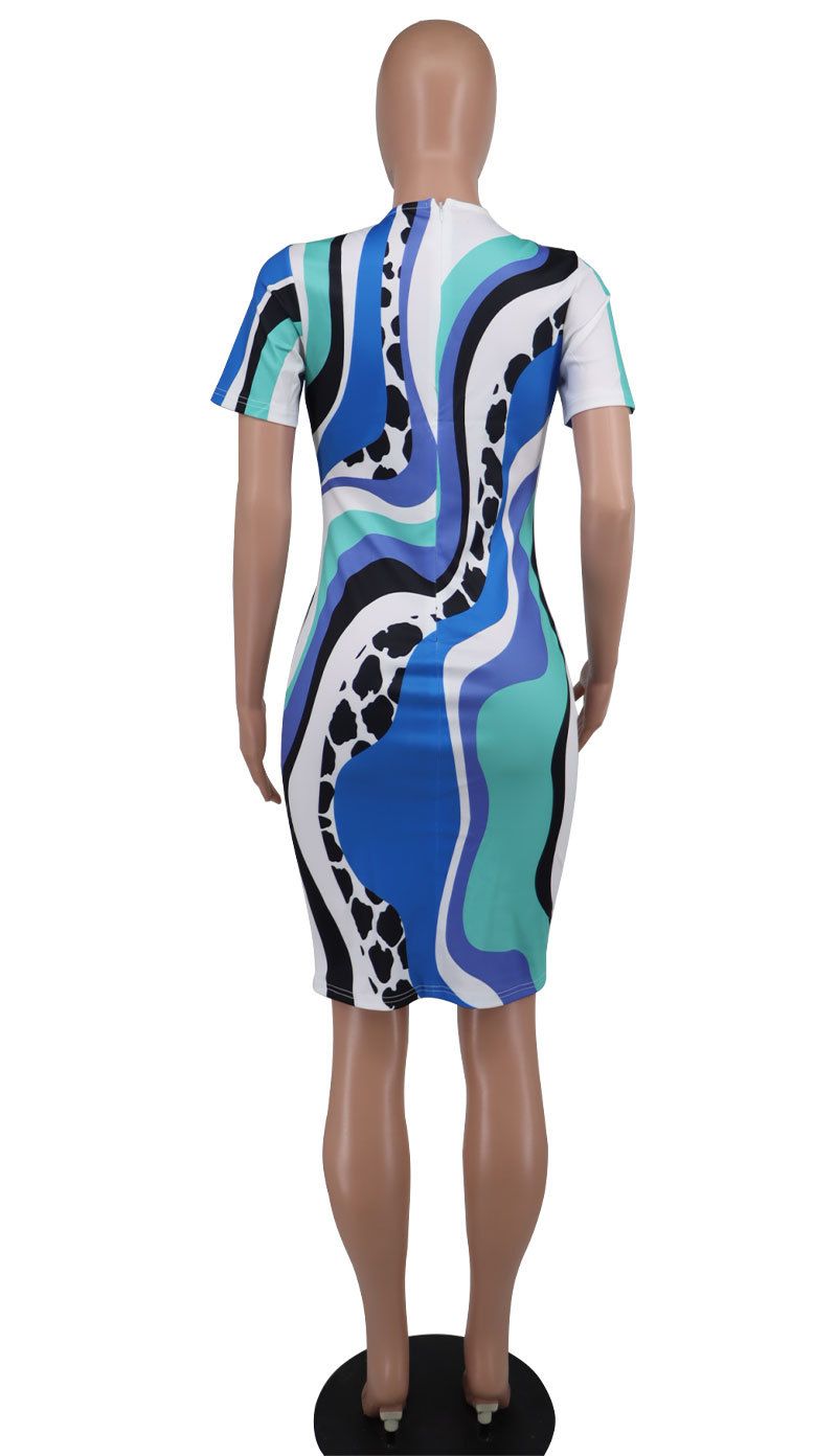 Women's Dresses Spring New Short Sleeve Skirt Premium Feeling Slim Dresses