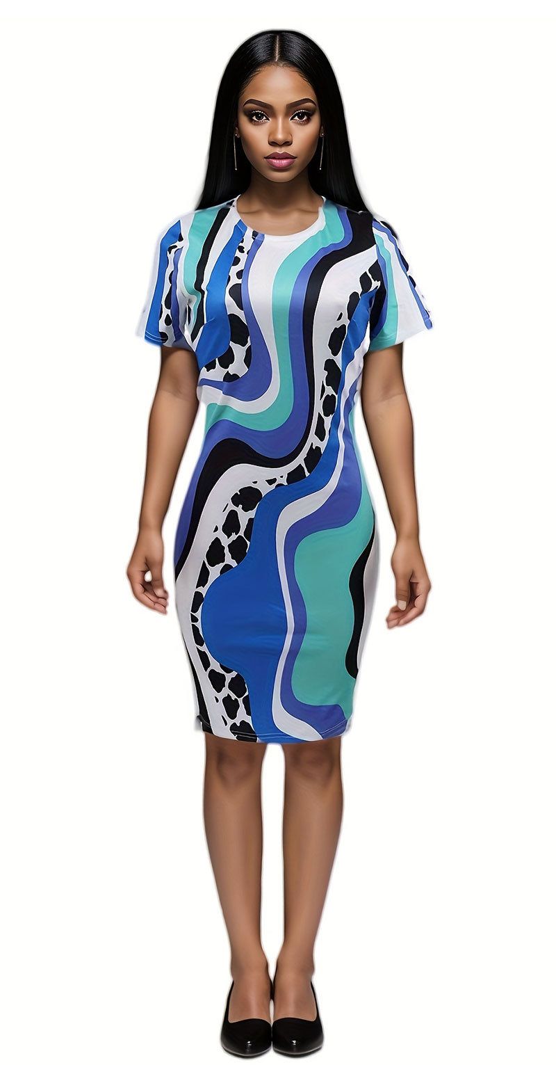 Women's Dresses Spring New Short Sleeve Skirt Premium Feeling Slim Dresses