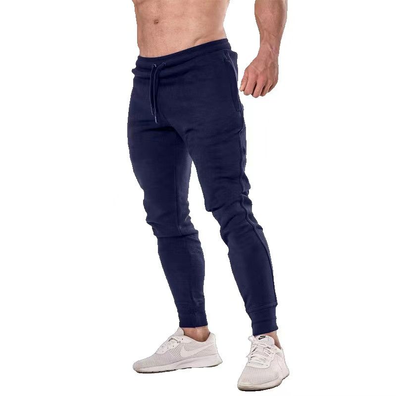 Men clothes new sports and leisure lightweight slim fitness pants men trousers feet sportwear Trousers