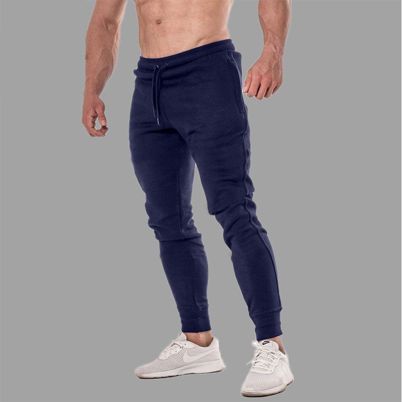 Men clothes new sports and leisure lightweight slim fitness pants men trousers feet sportwear Trousers