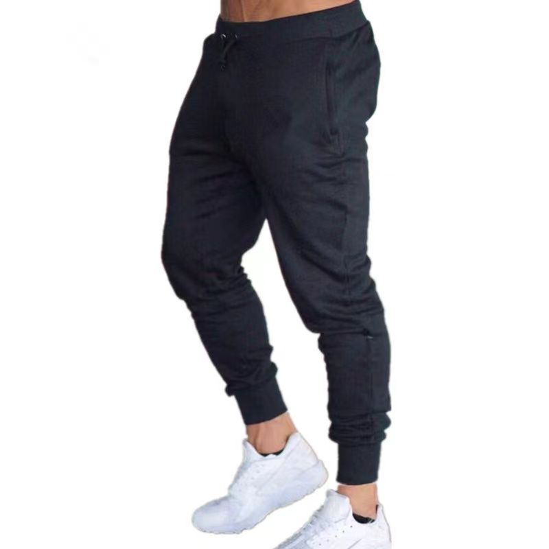 Men clothes new sports and leisure lightweight slim fitness pants men trousers feet sportwear Trousers