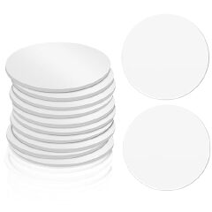Back adhesive transparent silicone pad handicraft circular silicone anti slip pad electronic product anti slip silicone pad self-adhesive