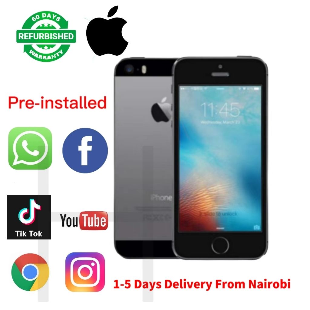 Refurbished Unlocked Apple iPhone 5s 16G/32G/64G Fingerprint IOS iphone5s Already installed YouTube, WhatsApp