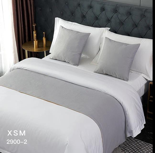 Classy Bed Runner With 2 Pieces Of Matching Cushion Covers Beautiful bedroom accessories Bedding Set