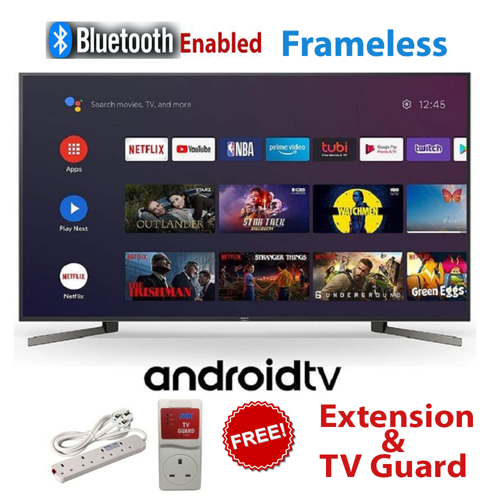 GLD 43" inches TV Smart & DIGITAL Android TV BLUETOOTH-ENABLED Television,WI-FI, Inbuilt Decoder Netflix Youtube,GOOGLE PLAY +EXTENSION+TV GUARD