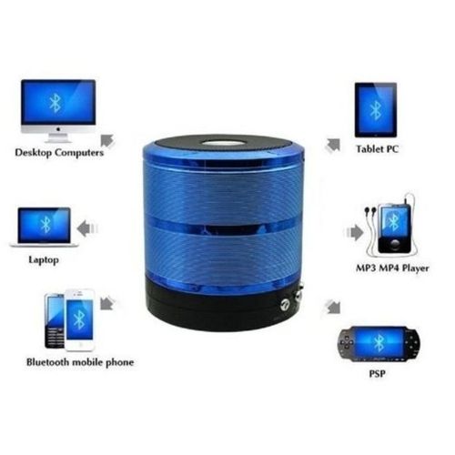 Wster Mini Bluetooth Speakers With MP3and FM Radio