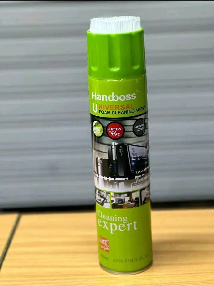 Multipurpose Foam Cleaner, Ideal for Cleaning Laptops, Office Furnture, Car Upholstery, Home Upholstery, Gadgets, Shoes and Metal Equipment