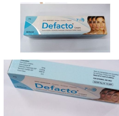 Defacto Anti Scar Snd Dark Spot Removal Cream