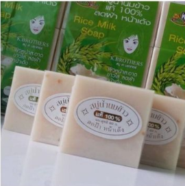 K.Brothers K Brothers Rice Milk Soap 2 pieces
