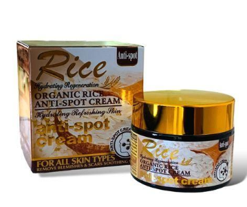 Fruit Of The Wokali Organic Rice Anti-Spot Cream- Fades Dark Spots And Hyperpigmentation