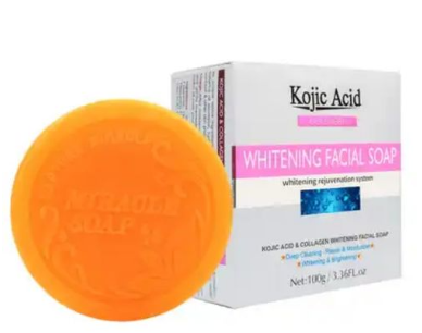 Guanjing Kojic Acid & Collagen Whitening Facial Soap Cleansing