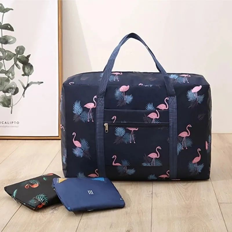 Portable Multi-function Bag Folding Travel Bags Nylon Waterproof Bag Large Capacity Hand Luggage Business Trip Traveling Bags