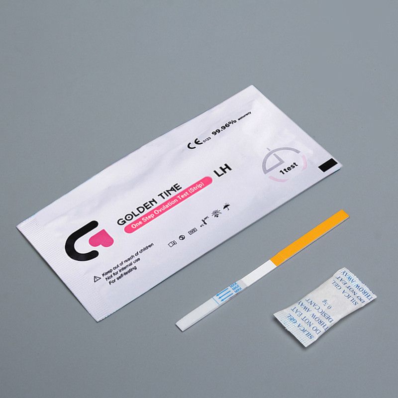 Golden Time Ovulation Test (10 Strips) Plus 1 FREE 60ml Urine Sample Collection Cup
