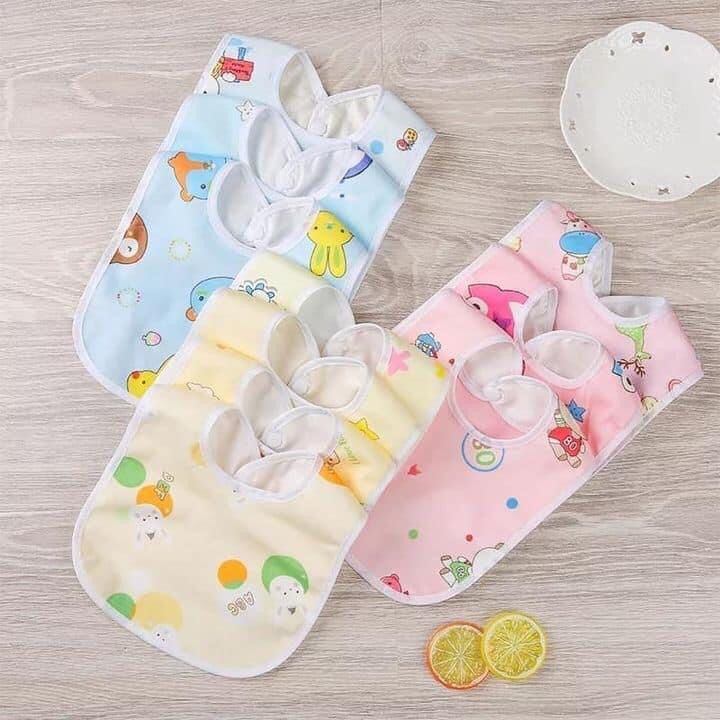 3PCs Adorable Feed Wear Newborn Baby Feeder Bibs