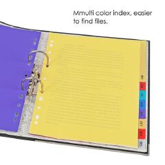 PVC File Index Divider Jan-Dec