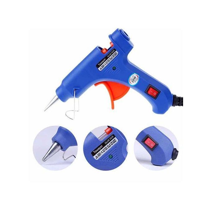 Free 10 Melt Stick inHot Melt Glue Gun 20 Watts