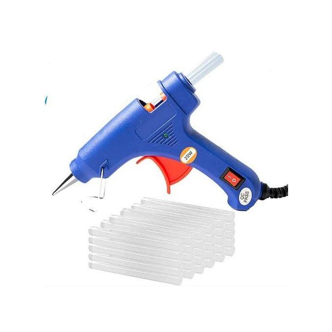 Free 10 Melt Stick inHot Melt Glue Gun 20 Watts