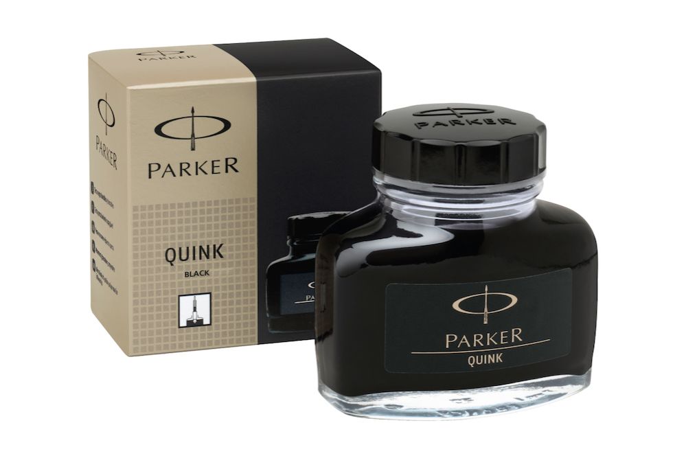 Parker Quink Fountain Pen Ink Bottle