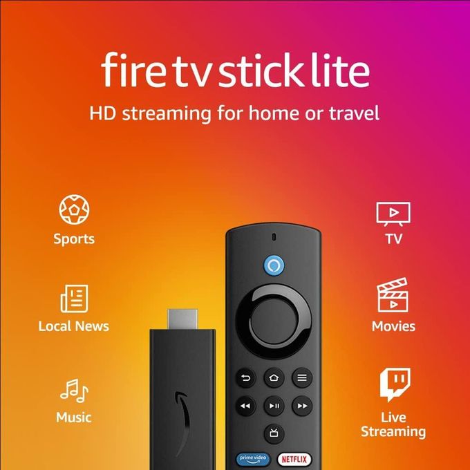 TV Stick Lite & Alexa Voice Remote Lite