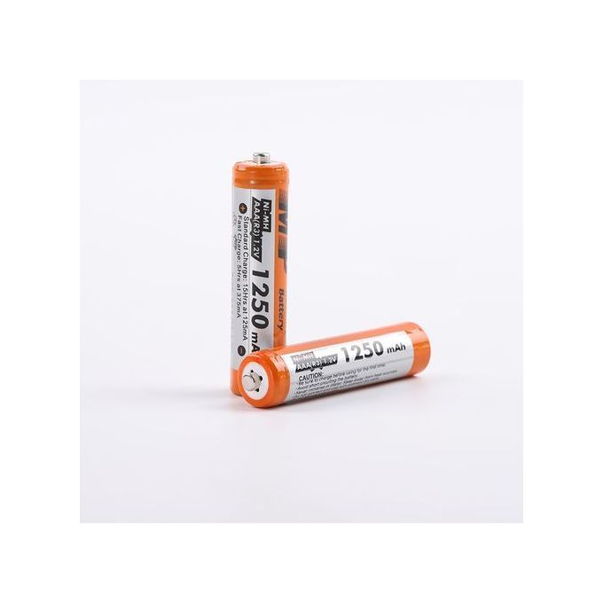 Multiple Power AAA 1.2V 1250mAh Rechargeable Battery, Re-charged For Up To 1000 Times