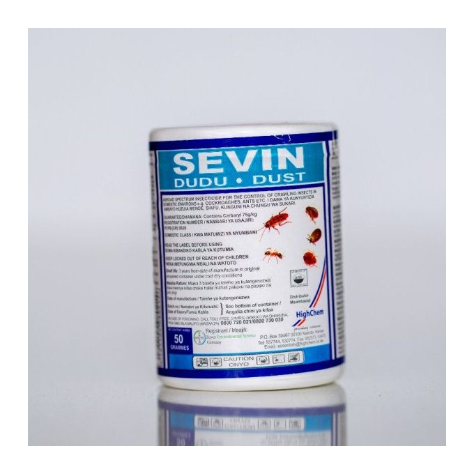 Sevin Dudu Dust Insecticide Mites Lice Fleas Tick Bedbug Killer