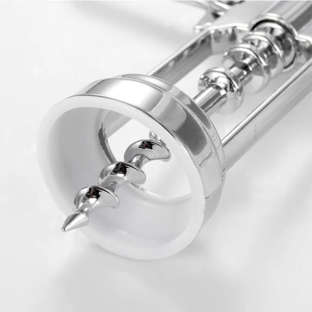 Stainless Cockscrew Wine Opener