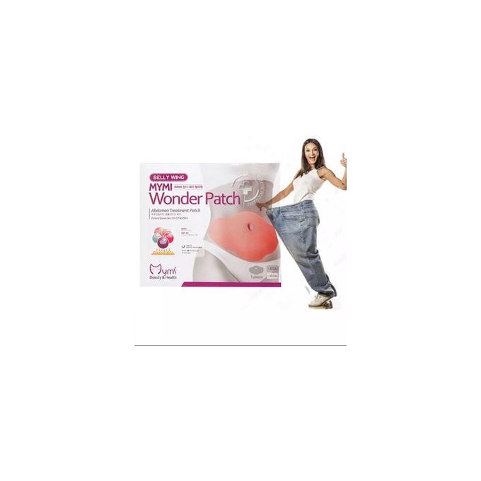Mymi 5 Pieces In 1 Slimming Wonder Patch Cellulite Belly Wing Abdomen Treatment Patch - Weight Loss Fat Reduction
