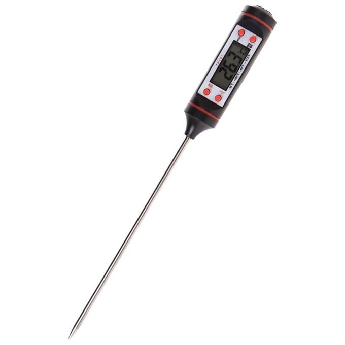 Kitchen Electronic Digital  Food Thermometer Cooking Food-Black