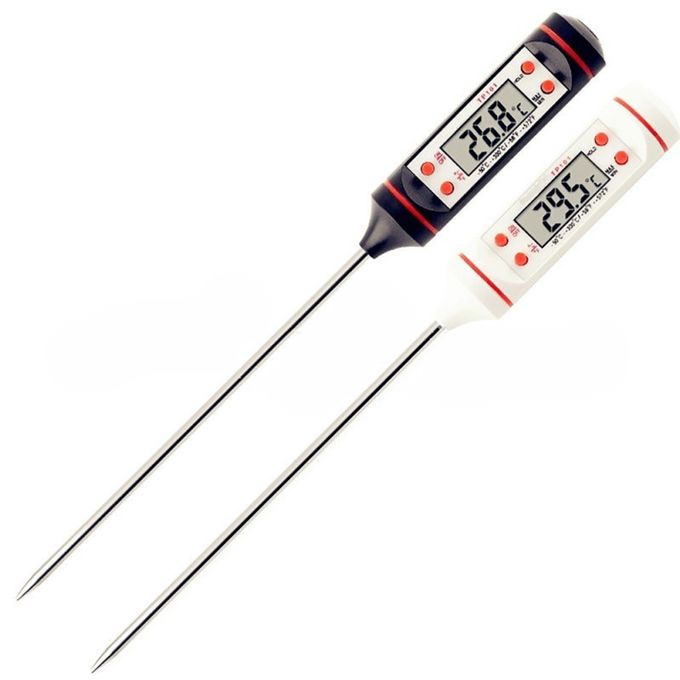 Kitchen Electronic Digital  Food Thermometer Cooking Food-Black