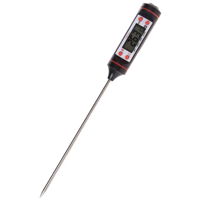 Kitchen Electronic Digital  Food Thermometer Cooking Food-Black