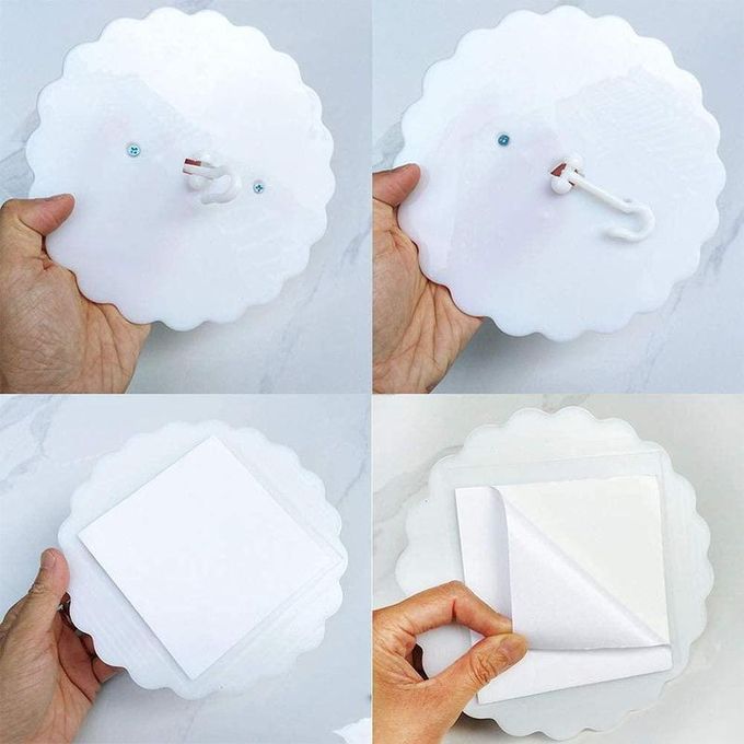 Ceiling Plastic Hooks Mosquito Net Hanger Wall Holder
