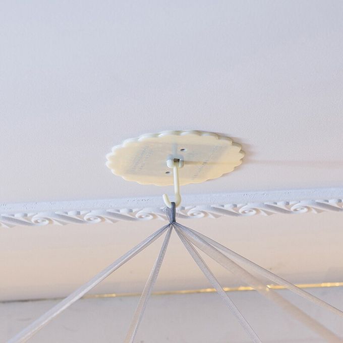Ceiling Plastic Hooks Mosquito Net Hanger Wall Holder