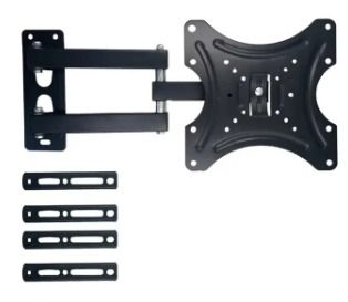 TV Wall Mount TV Stand 14″-55″ Steel Material Fixed - Swivel Solid Wall Black Quality product rotating wall bracket 14 inch to 55 inch support affordable HDL-11