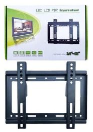 14"-43" TV Flat Panel Wall Bracket Holder Black wall mount