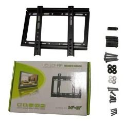 14"-43" TV Flat Panel Wall Bracket Holder Black wall mount