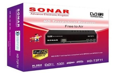 Sonar Free To Air Digital DECODER Full HD1080P