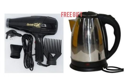 Ceriotti Hair Blow Dryer Plus Free Kettle