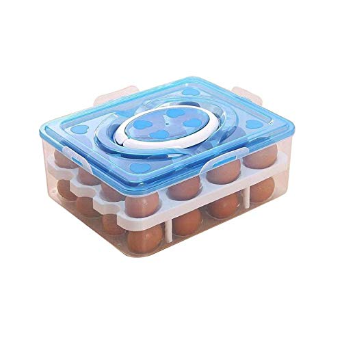 2 Layer 32PCs Durable Egg Storage  Container/ Egg Holder