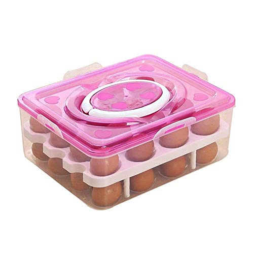 2 Layer 32PCs Durable Egg Storage  Container/ Egg Holder
