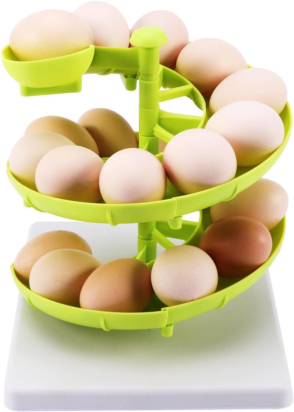 20PCs Sliding Spiral egg holder / fruit holder