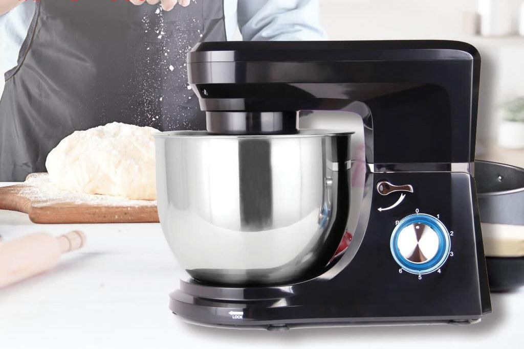 Rebune Mixer, Electric Stand Mixer 10 Litres RE-2-177 Black