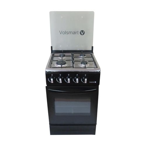 Volsmart 4 Gas + Gas Oven  Freestanding Gas Cooker Cooking Range with 60L Oven VGS-580