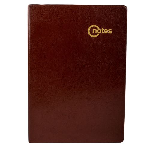 Bound Professional Notebook And A Pen-Maroon