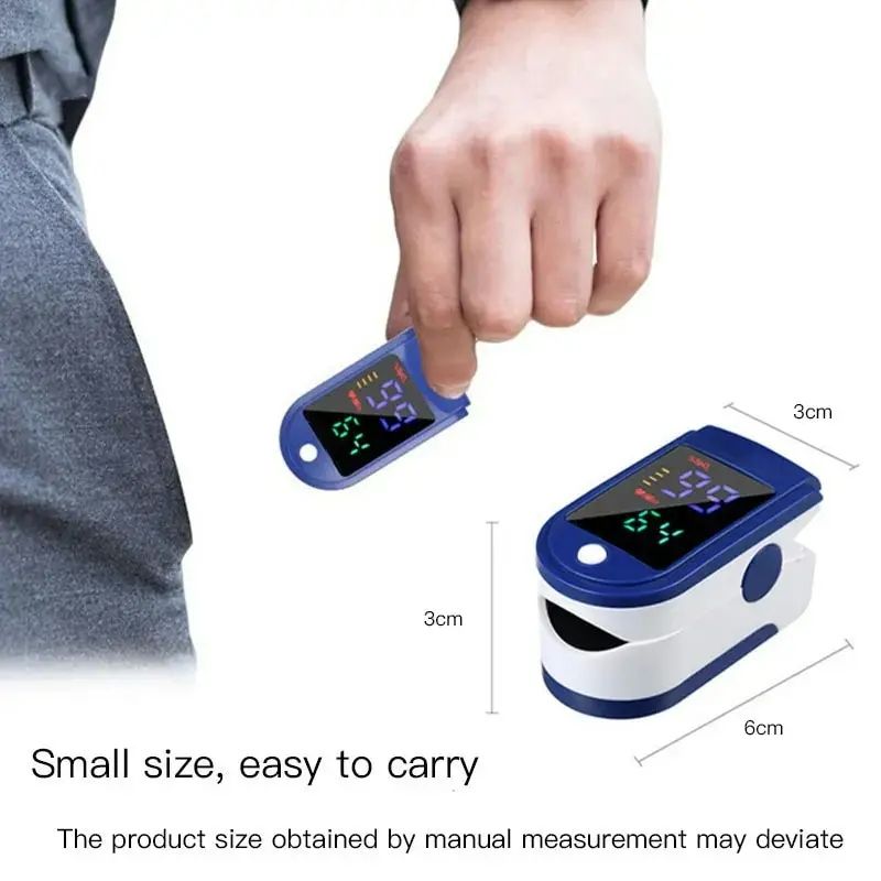 Finger Clip Oximeter Home Use Led Oximeter Home Use Meter Portable Visual Finger Clip Oximeter Saturation Mete