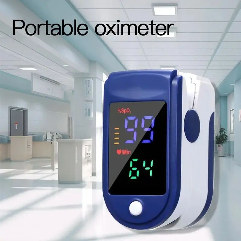Finger Clip Oximeter Home Use Led Oximeter Home Use Meter Portable Visual Finger Clip Oximeter Saturation Mete