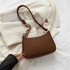 Lady Felt Armpit Design Luxury Tote Released Fashion Ladies Handbag Under Crescent Small Square Bag