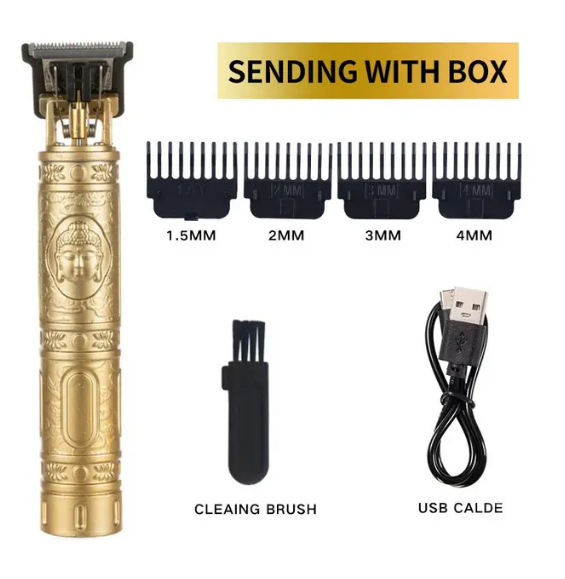 [Promotion] USB Electric Hair Cutting Machine Rechargeable Hair Clipper Man Shaver Trimmer Barber Professional Beard Trimmer Julie Fashion Store